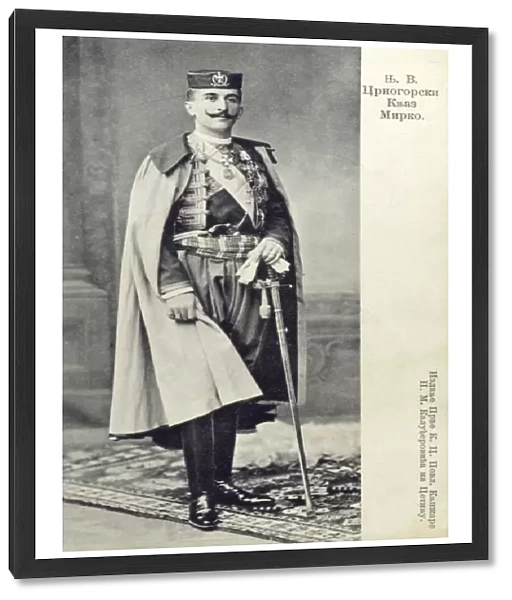 Prince Mirko Dimitri Petrovic-Njegos of Montenegro