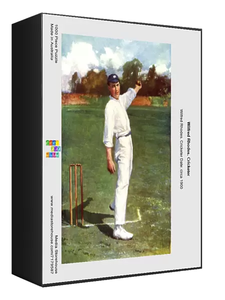 Wilfred Rhodes. Cricketer