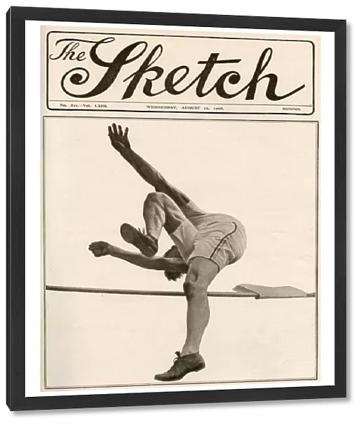 Cover of the Sketch: high jumper Harry Porter