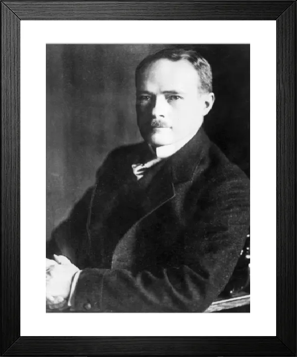 Framed Print : Gustav Krupp von Hohlen und Halbach circa 1914-1918 Print
