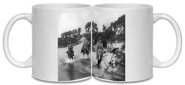 Field Marshal von Mackensen entering Brest Litovsk