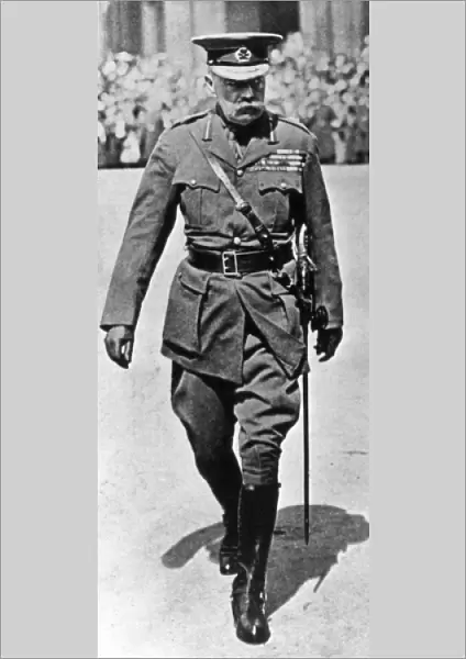Lord Kitchener in uniform, WW1