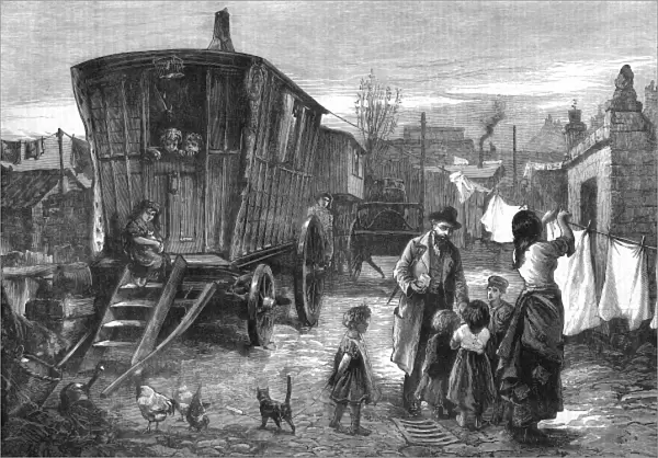 Gypsy Camp near Latimer road, London