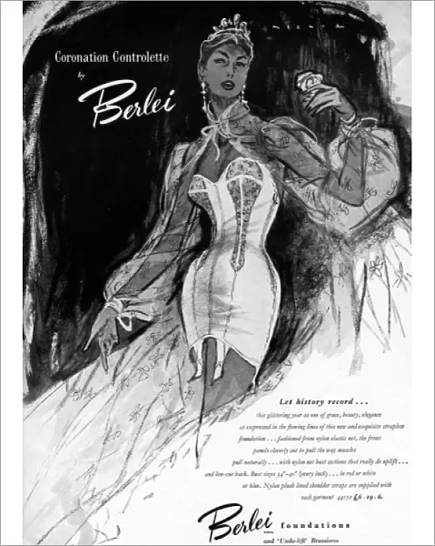 Berlei advertisement, 1953