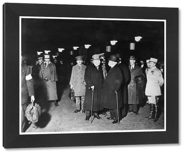 Lloyd George, Clemenceau and others during WW1