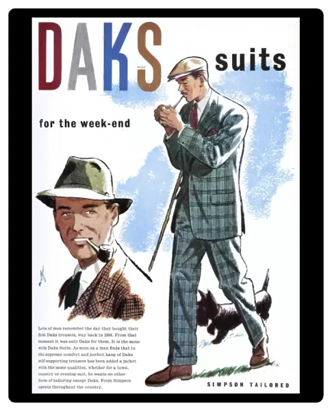 Daks advertisement, 1951