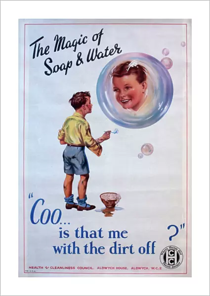 Poster, The Magic of Soap and Water