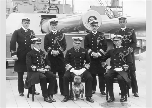 Lord Charles Beresford and officers