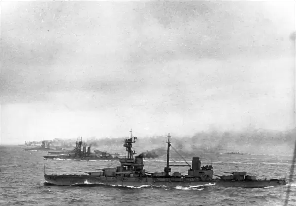 HMS Agincourt, British battleship, WW1