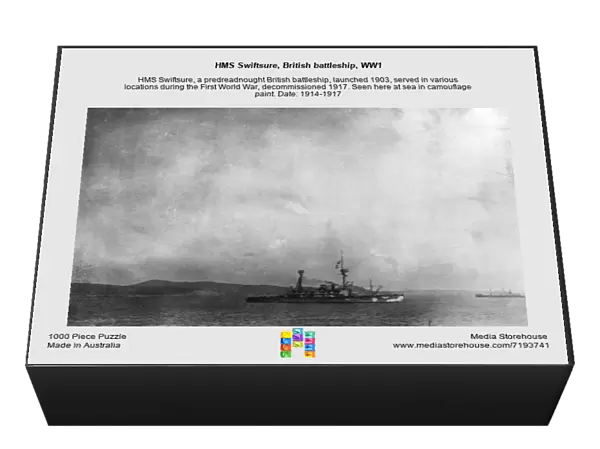 HMS Swiftsure, British battleship, WW1