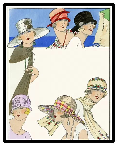 Summer hats by Agnes and Lucie Hamar