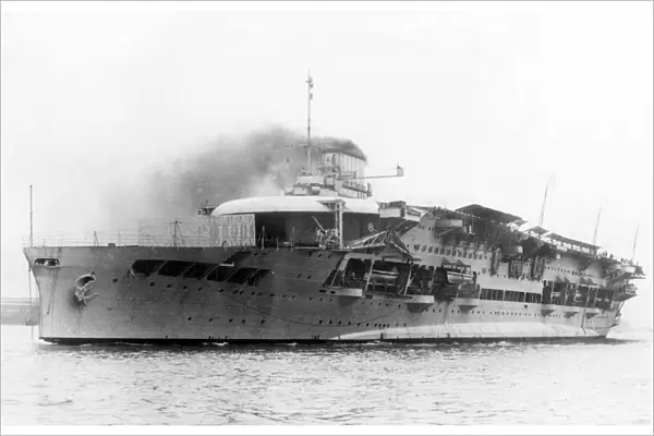 HMS Glorious cruiser and aircraft carrier, WW1