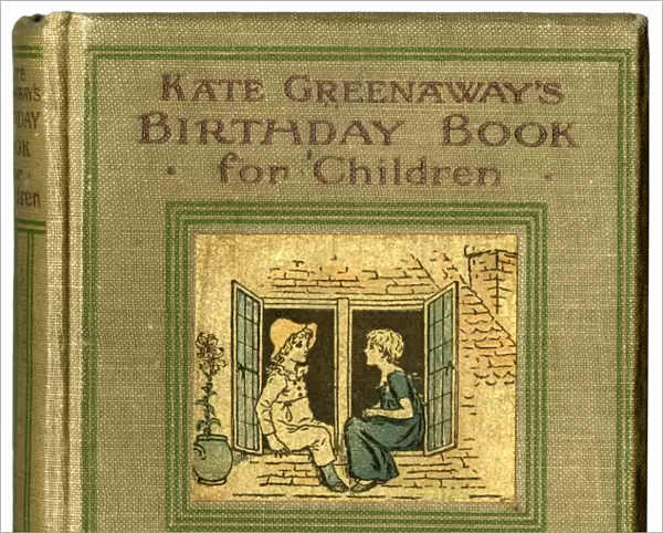 Cover design, Kate Greenaways Birthday Book for Children