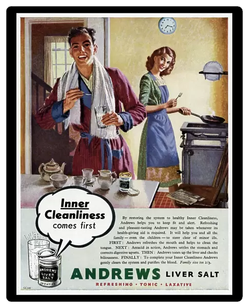 Advert for Andrews Liver Salts