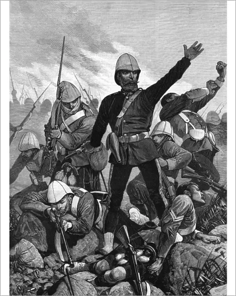 General Sir George Colley at battle of Majuba Hill