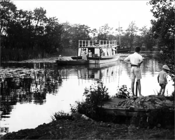 River Scene 1930S