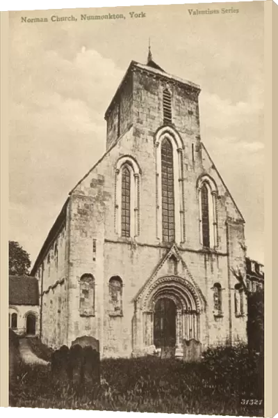 The Norman Church at Nunmonkton, York