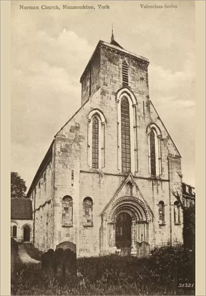 The Norman Church at Nunmonkton, York