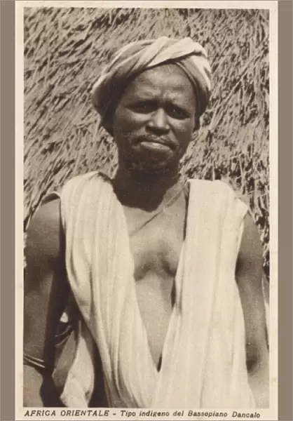 Eritrea, Africa - Man from the Danakil Lowlands