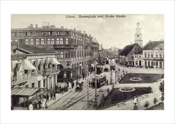 Latvia - Liepaja - Rose Square
