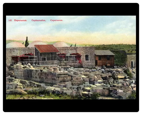 Israel - Roman ruins at Capernaum