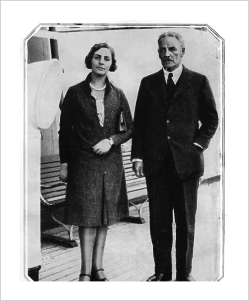 Lord Redesdale and Pamela Mitford