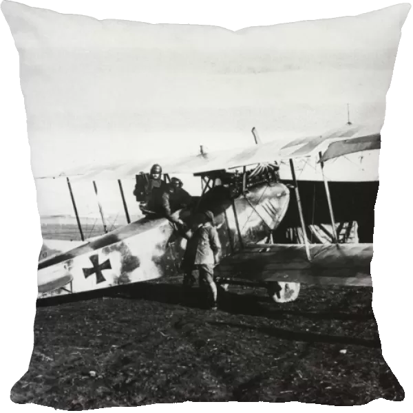 German biplane on Palestine Front, Turkey, WW1