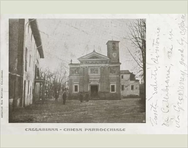 Italy - Callabiana - Parochial Church