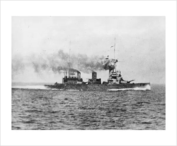 HMS New Zealand, Battle of Jutland, WW1