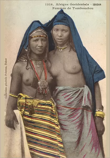 Mali, Africa - Two women from Timbuktu