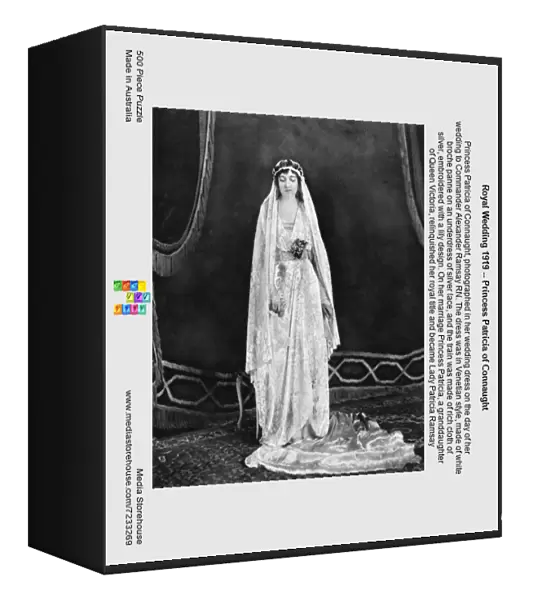 Royal Wedding 1919 -- Princess Patricia of Connaught