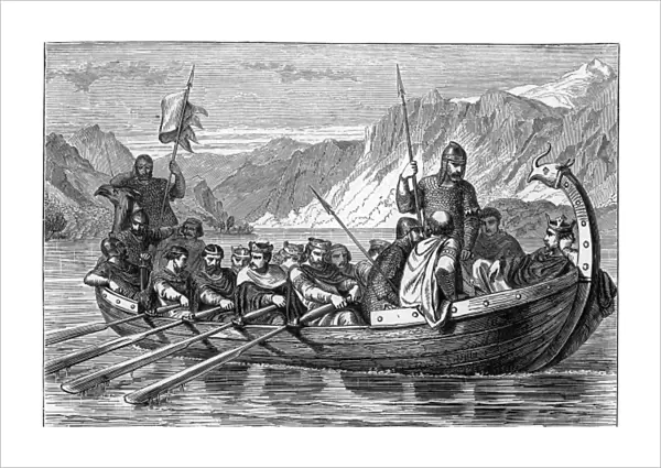 King Edgar is rowed down the Dee