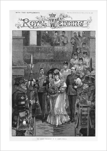 Royal wedding 1893 - bridal procession