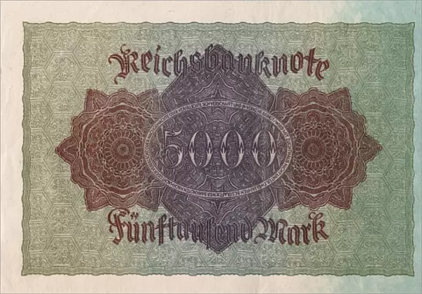 5000 Mark note