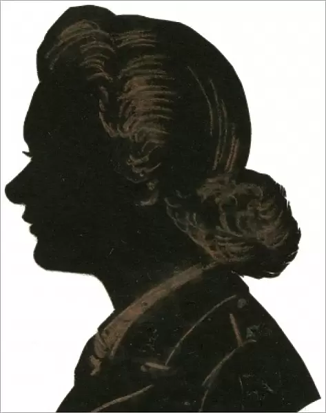 Silhouette of an ATS woman