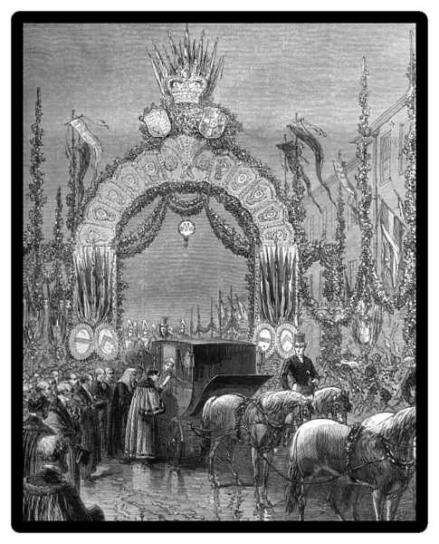 Royal wedding 1863 - address of Mayor of Windsor