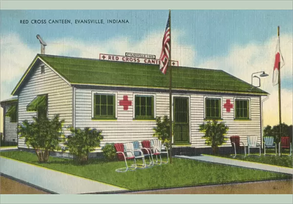 The Red Cross Canteen, Evansville, Indiana, USA