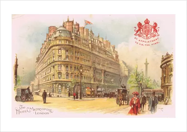 The exterior of the Hotel Metropole, London