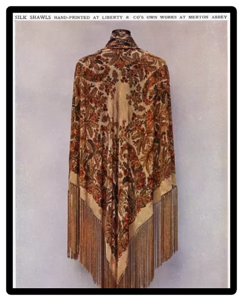 Liberty silk shawl