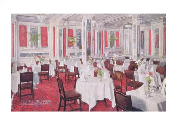 The Grill Room of the Princes Restaurant, London