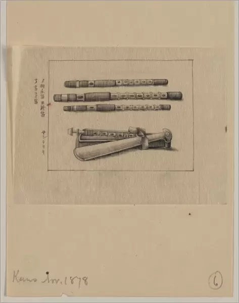 Ryuteki, Japanese transverse flutes and case