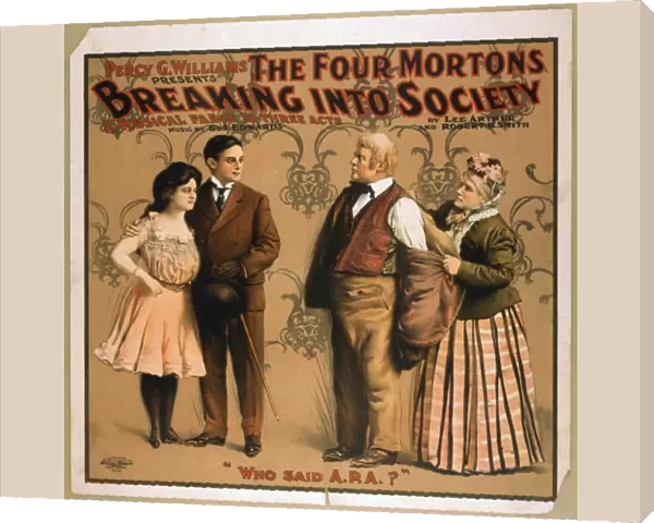 Percy G. Williams presents The four Mortons breaking into so