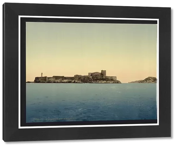 Chateau d If, from the sea, Marseilles, France