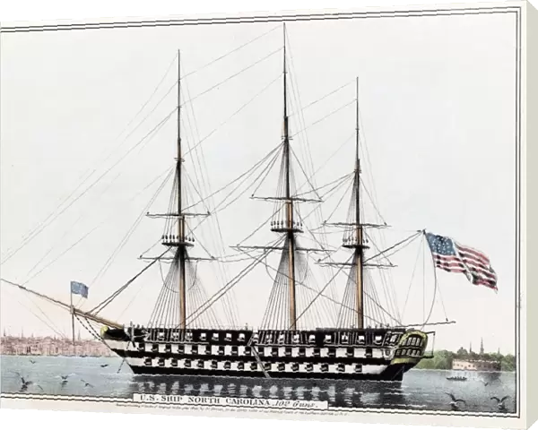 U. S. Ship North Carolina, 102 Guns