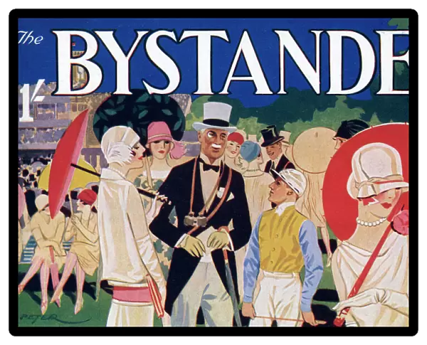 Bystander masthead design, 1927 - Royal Ascot