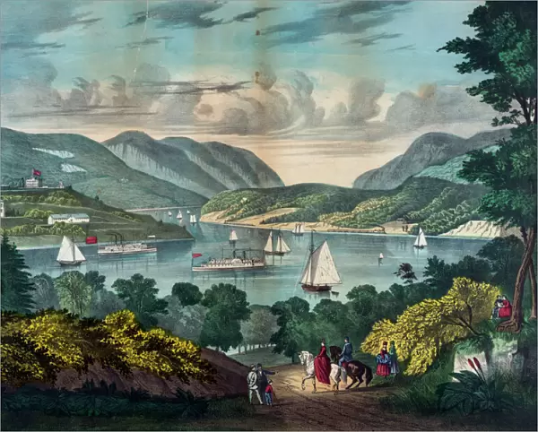 View on the Hudson - West Point