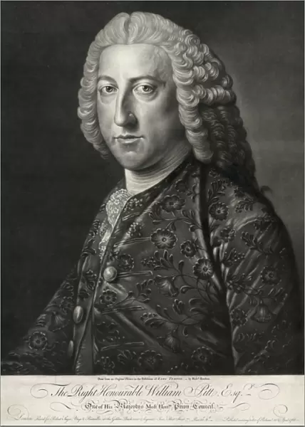 The Right Honourable William Pitt, Esqr