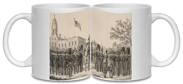 38th regiment Jefferson guards. New York State artillery