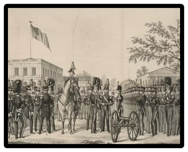 38th regiment Jefferson guards. New York State artillery