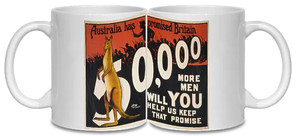 Australia has promised Britain 50, 000 more men; will you help